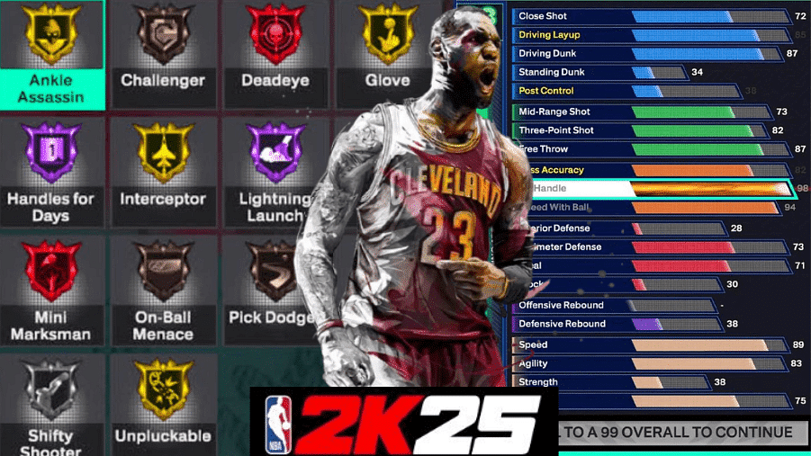 NBA 2K Badge