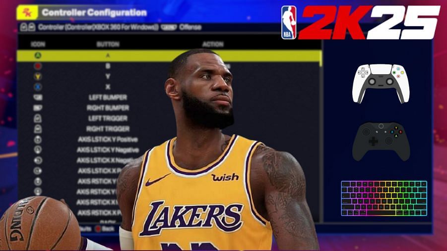 NBA 2K25 Controls