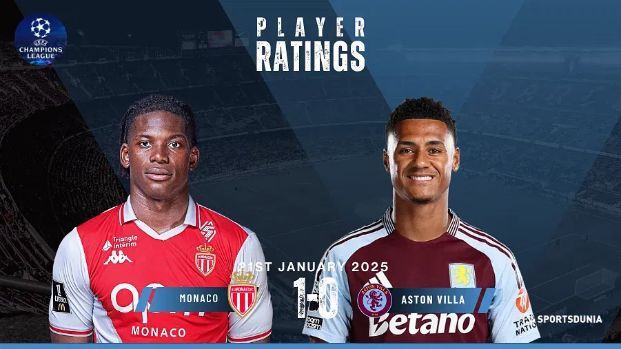 Monaco vs Aston Villa Player Ratings