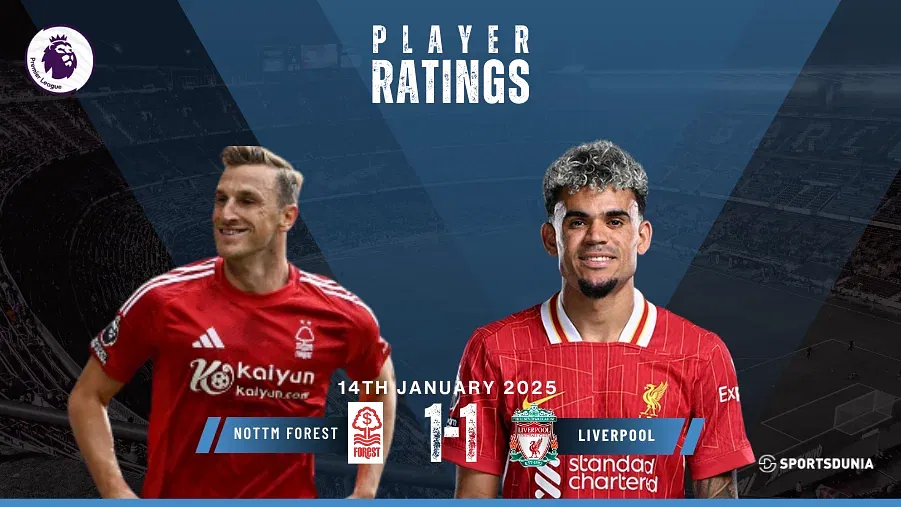 Nottingham Forest vs Liverpool Player Ratings