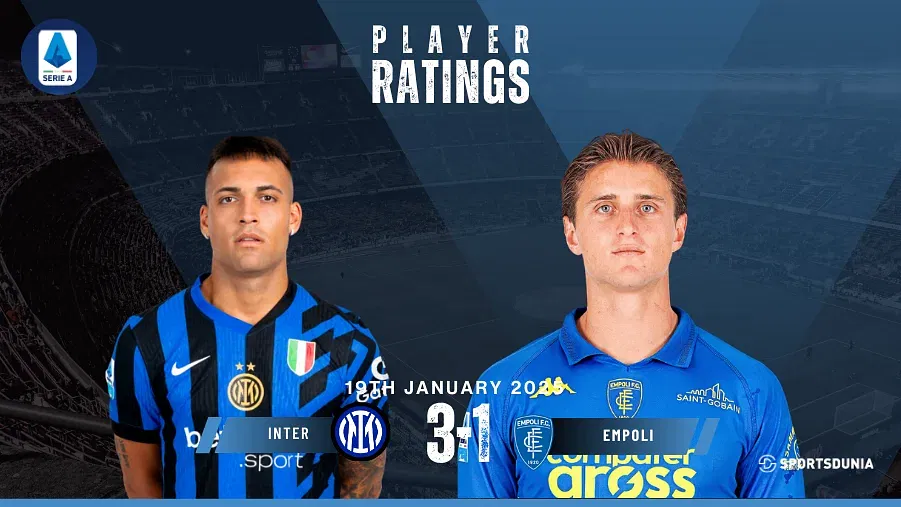 Inter Milan vs Empoli player ratings