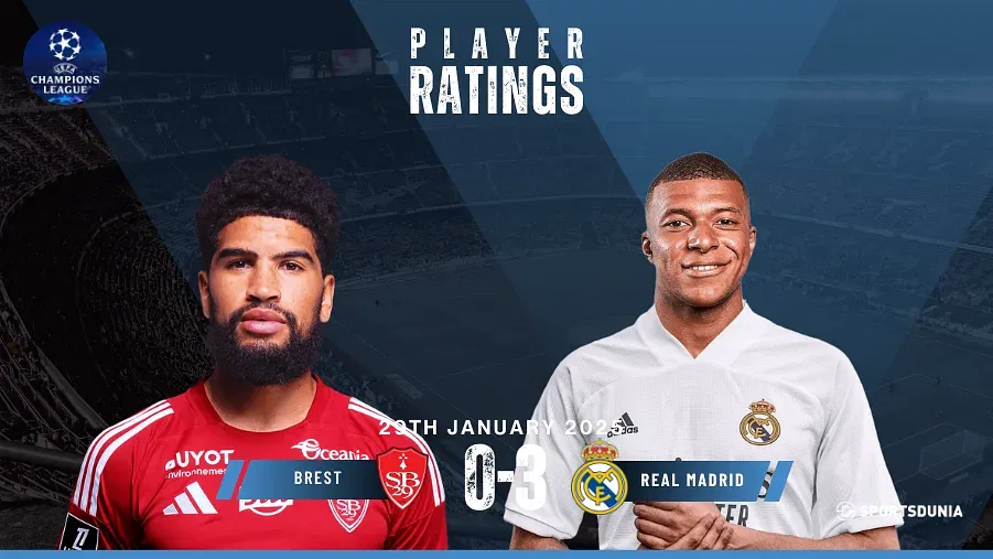 Brest vs Real Madrid Player Ratings