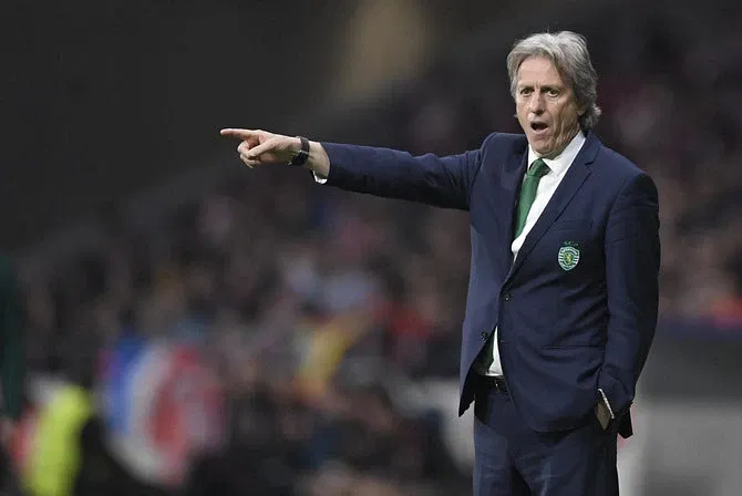 Jorge Jesus in his earlier days at Sporting Club De Portugal.