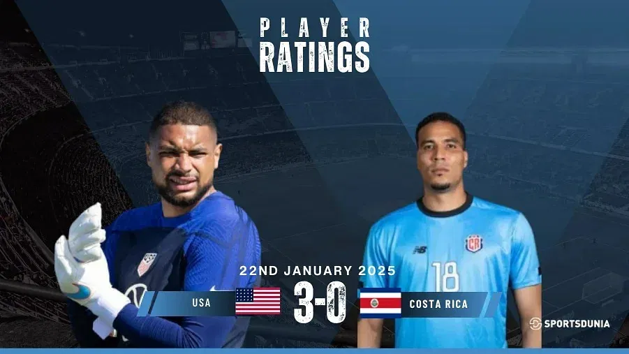 USA Player Ratings vs Costa Rica