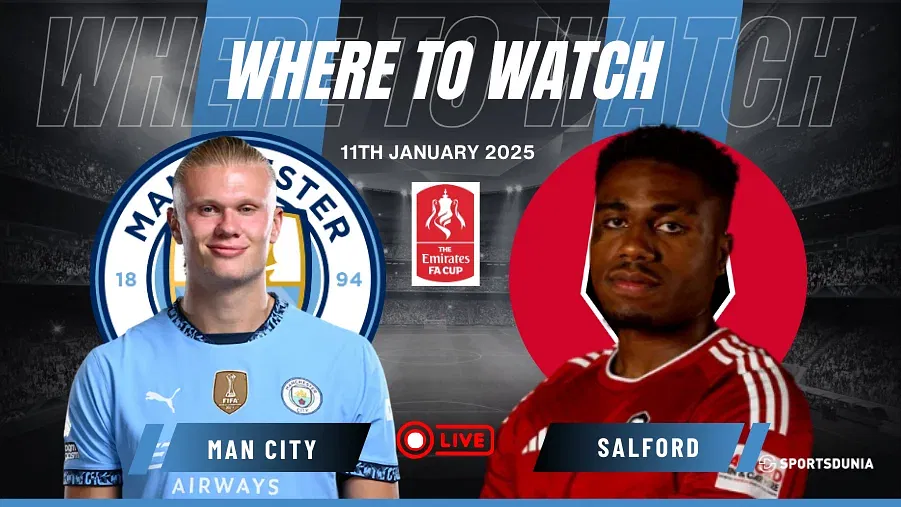 Where to watch Manchester City vs Salford City