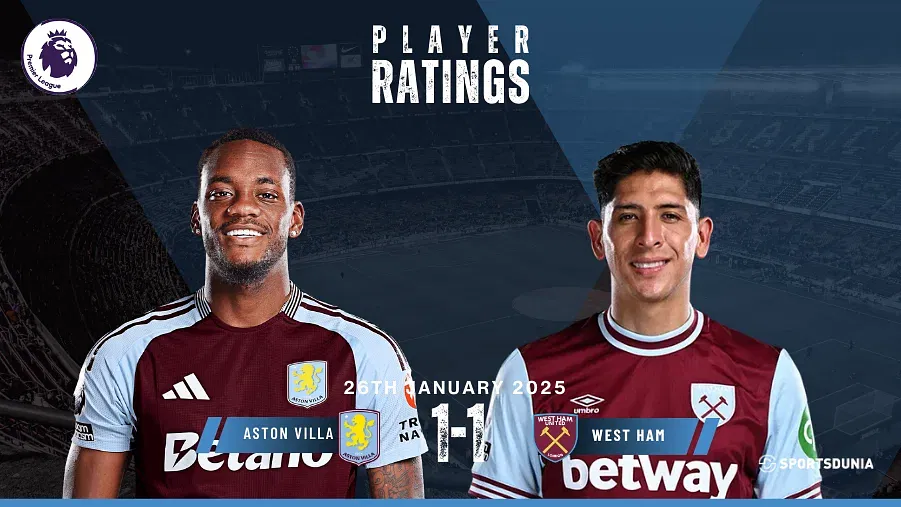 Aston Villa vs West Ham Player Ratings