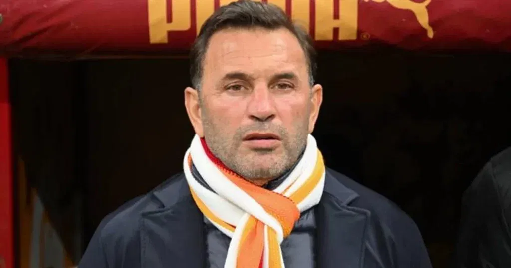 Galatasaray manager Okan Buruk.