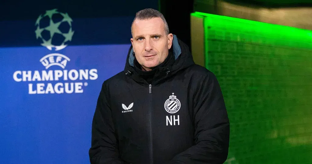 Club Brugge manager Nicky Hayen