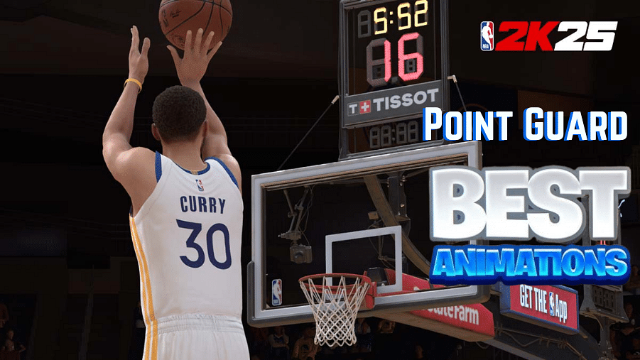 NBA 2K25 Mycareer PG Best Animations​; Everything you need to know