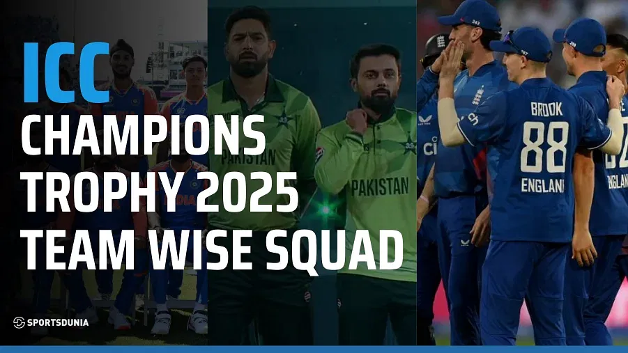 ICC Champions Trophy 2025: Full Squads of All Teams, Groups, and Key Updates