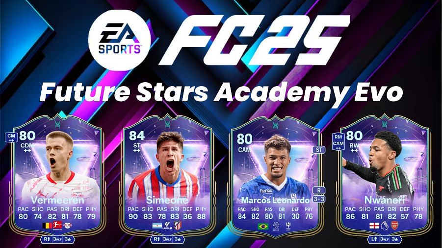 EA FC 25 Future Stars Academy Evo Players