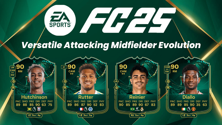 EA FC 25 Versatile Attacking Midfielder Evolution