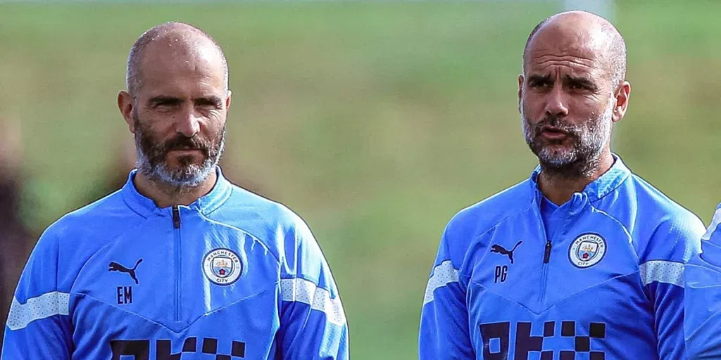 Enzo Maresca and Pep Guardiola at Manchester City 