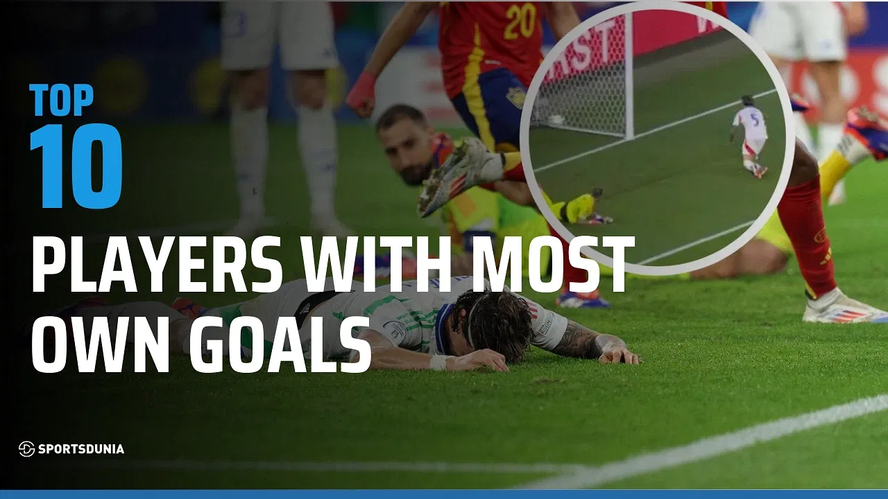 Top 10 players with most Own Goals in History