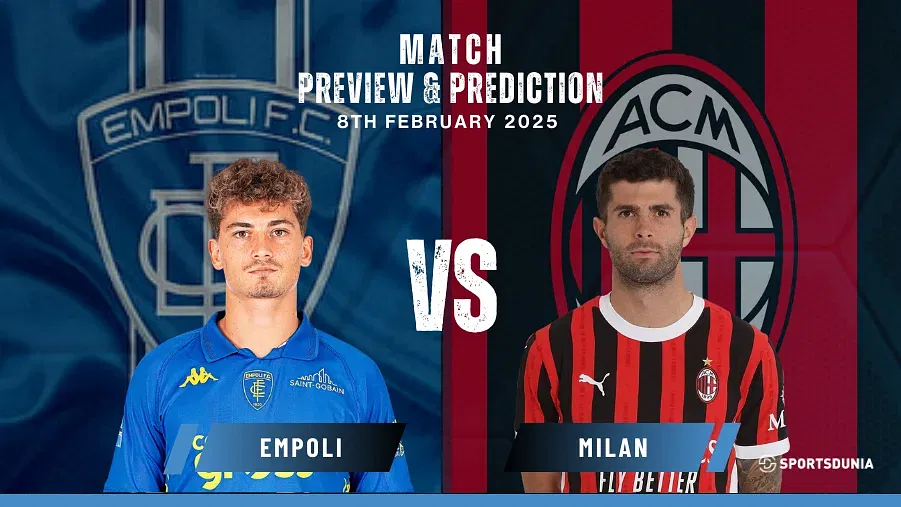 Empoli vs Milan Prediction, Preview, Predicted Lineups and Team News | Serie A, February 8, 2025