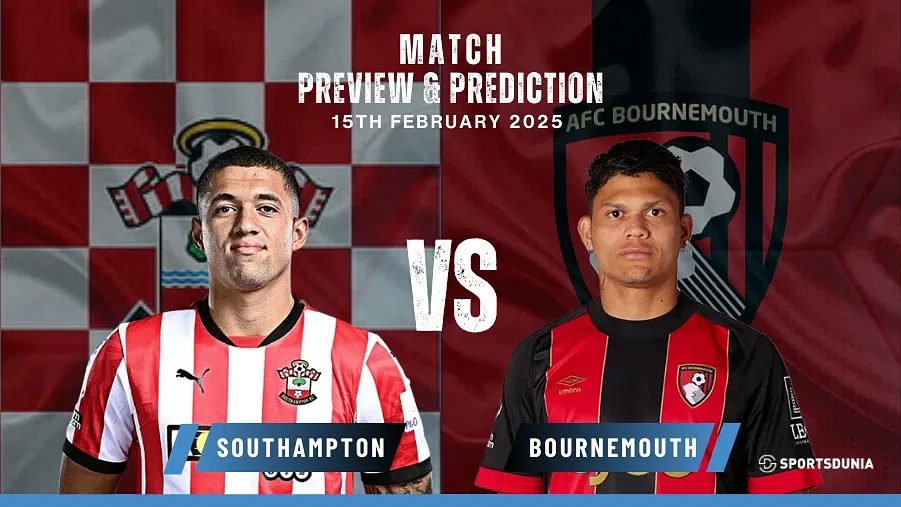 Southampton vs Bournemouth Prediction, Preview, Predicted Lineups and Team News | Premier League, February 15, 2025