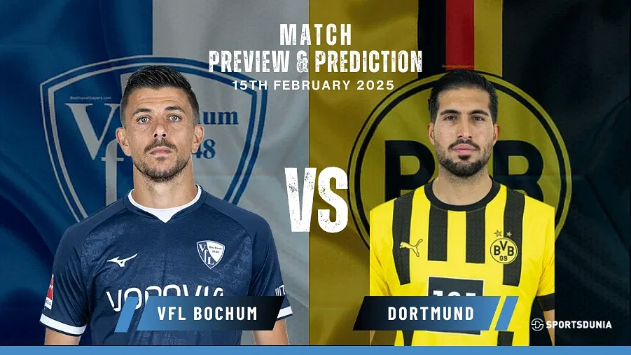 VfL Bochum vs Borussia Dortmund Prediction, Preview, Predicted Lineups and Team News | Bundesliga, February 15, 2025