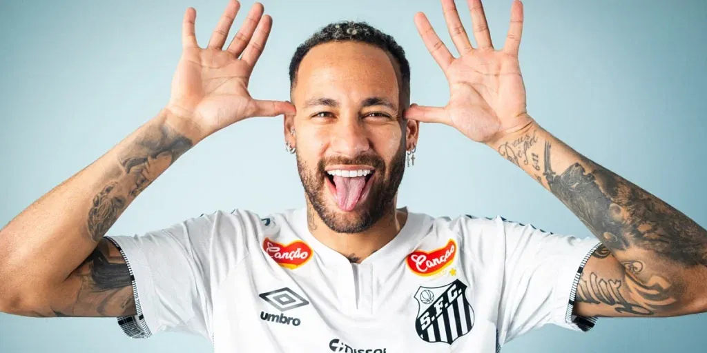 Neymar Jr. resigns for Santos FC