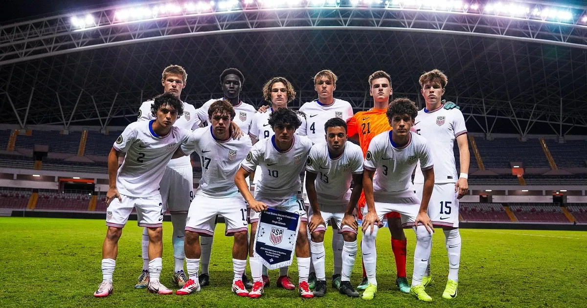 Under-17 U.S. team thrbnemopashed the Virgin Islands team in a CONCACAF Qualifier Opener