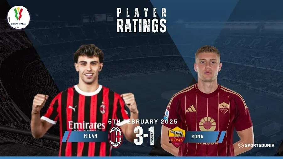 AC Milan vs Roma player ratings