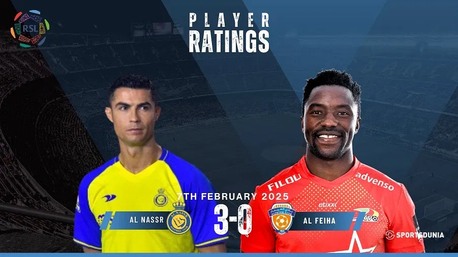 Al Nassr vs Al Feiha Player Ratings