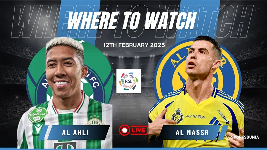 Where to Watch Al Ahli vs Al Nassr in the Saudi Pro League for free?